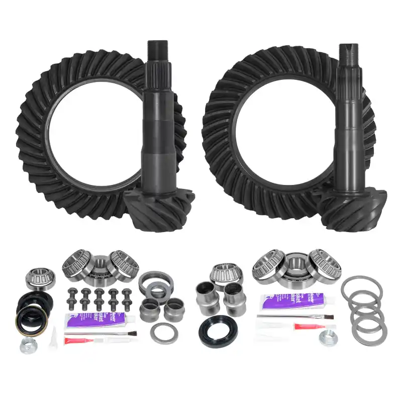 Editor’s Pick Yukon Gear Ring & Pinion Gear Kit Pkg F&R w/Install Kits Toyota 8.4/8.0 IFS 4.56 Ratio