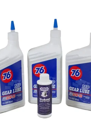 Secure Checkout Yukon Gear 3 Qt. 80W90 Conventional Gear Oil w/Posi Additive