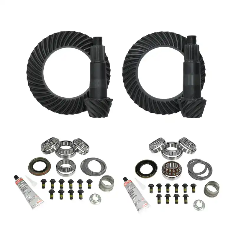 Top Pick Yukon Gear & Install Kit Package For Jeep JL/JT Rubicon w/ D44 Front & Rear in a 5.38 Ratio