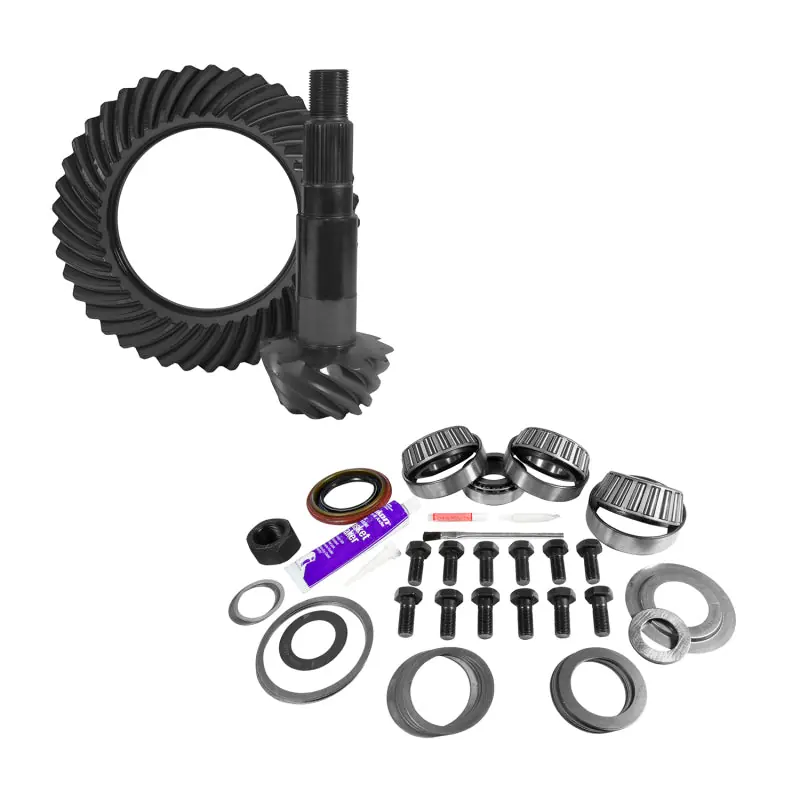 Direct From Factory Yukon 11.25in Dana 80 4.88 Rear Ring & Pinion Install Kit 4.125in OD Head Bearing
