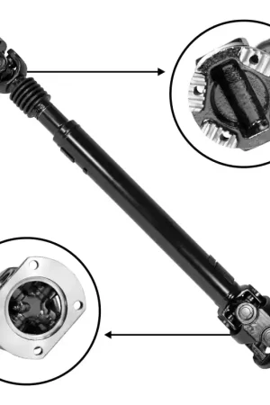 USA Standard Driveshaft for 03-05 Ram 2500/3500 Diesel Front w/ Manual Transmission 19in Length Next Day Delivery