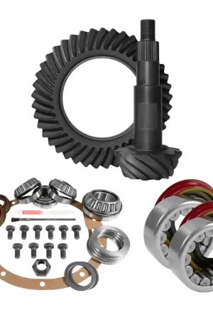 Professional Grade Yukon 8.6in GM 4.11 Rear Ring & Pinion Install Kit Axle Bearings and Seal