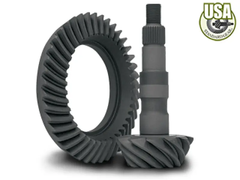 Money Back Guarantee USA Standard Ring & Pinion Gear Set For GM 9.5in in a 4.56 Ratio