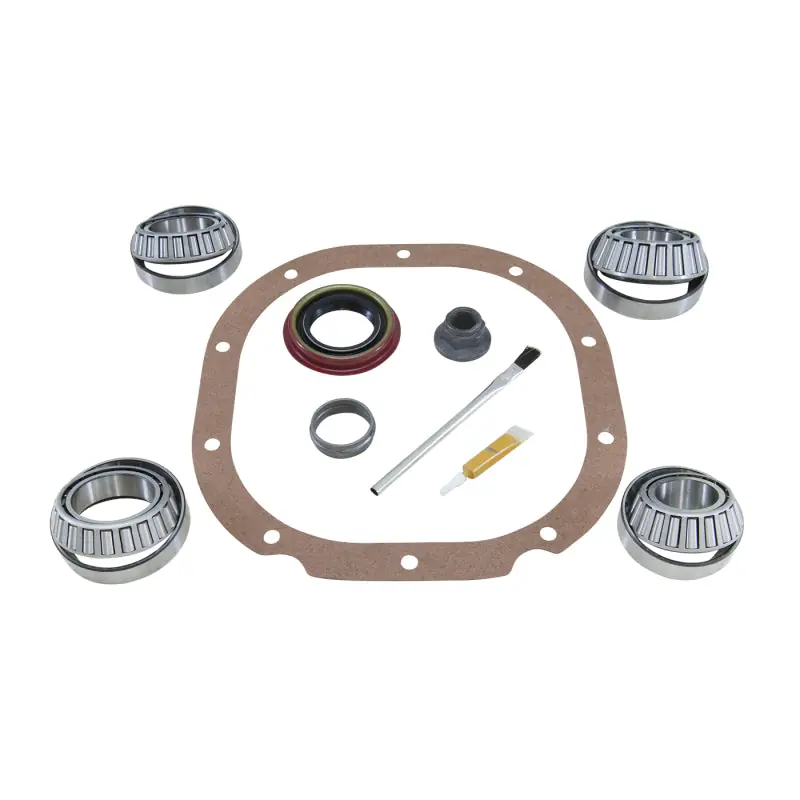 Free Returns Yukon Bearing Install Kit for Ford 8.8in Reverse Rotation w/LM104911 Bearings
