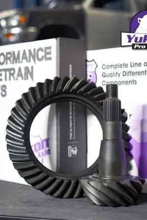 One Day Deal Yukon 10.5in Ford 4.56 Rear Ring & Pinion Install Kit 35 Spline Positraction