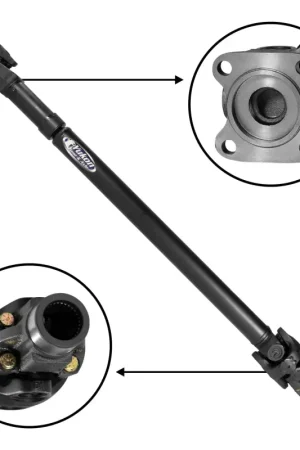 Price Cut Yukon Performance Front Driveshaft 2018 Jeep JL Sahara 4 Door Auto Selec-Trac