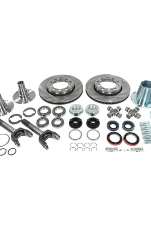 Yukon Gear Spin Free Locking Hub Conversion Kit For 07-18 Jeep Wrangler JK 5 x 5.5in Bolt Pattern Final Sale
