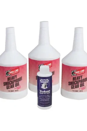 Deal Yukon Gear Redline Synthetic Shock Proof Oil w/ Positraction Additive. 3 Quarts