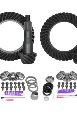 Yukon Ring & Pinion Gear Kit Front & Rear for Toyota 8.75/8IFS Diff (A/T w/E-Locker) 5.29 Ratio Original