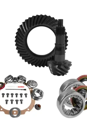 Yukon 8.8in Ford 3.55 Rear Ring & Pinion Install Kit 2.99in OD Axle Bearings and Seals Reduced Price