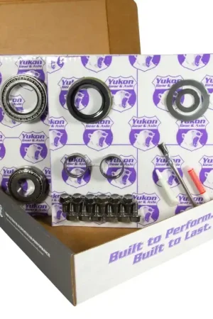 Yukon 9.25in CHY 3.55 Rear Ring & Pinion Install Kit 1.705in Axle Bearings and Seal Premium