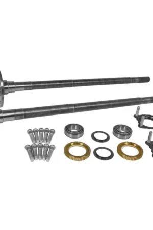 Authentic Yukon Chromoly Rear Axle Kit Dana 35 Jeep JL Non-Rubicon 29 Spline 2 Sides
