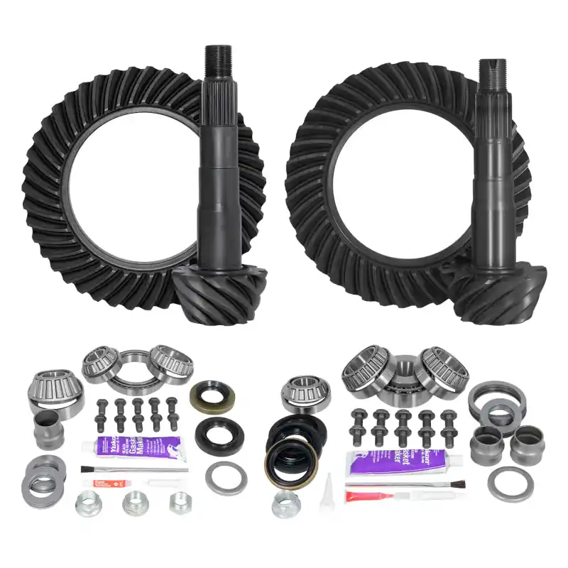 Yukon Ring & Pinion Gear Kit Front & Rear for Toyota 8/8IFS Diff (w/Factory Locker) 4.88 Ratio Buy Direct