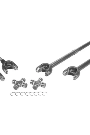 Yukon Gear 18-19 Jeep Wrangler Front 4340 Chromoly Axle Kit Dana 44 32 Spline w/1350 (7166) Joints Warranty Included