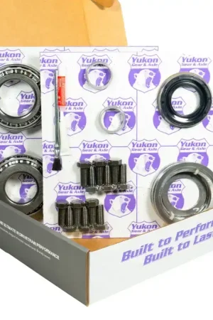 Yukon 10.5in Ford 3.73 Rear Ring & Pinion Install Kit 35 Spline Positraction Low Price