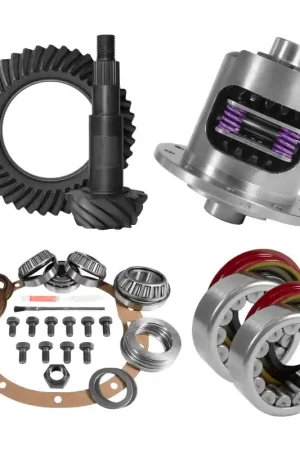 Affordable Yukon 8.6in GM 3.42 Rear Ring & Pinion Install Kit 30 Spline Positraction Axle Bearings and Seals