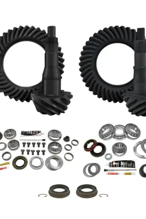 Yukon Gear & Install Kit Package for 00-10 Ford F150 9.75in Front & Rear 3.73 Ratio Premium