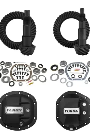 Yukon Master Overhaul Kit Stage 2 Jeep Re-Gear Kit w/Covers for Dana 30/44 4.88 Ratio 24 Spline Today Only