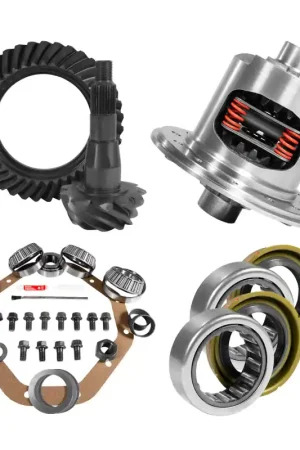 Yukon 9.25in CHY 3.55 Rear Ring & Pinion Install Kit 31 Spline Positraction 1.7in Axle Bearings Discount