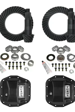 Fan Favorite Yukon Stage 2 Jeep JL/JT Re-Gear Kit w/Covers & D44 Front & Rear in a 5.13 Ratio