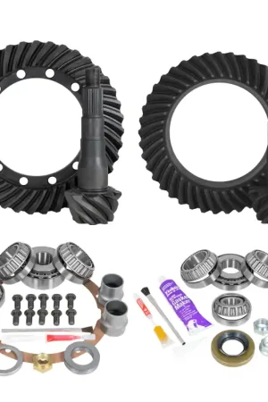Yukon Ring & Pinion Gear Kit Front & Rear for Toyota 9.5/8R Diff (w/o Factory Locker) 5.29 Ratio Authentic