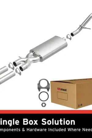 Express Delivery MagnaFlow BRE Exhaust Kit 03-06 Hummer H2 6.0L