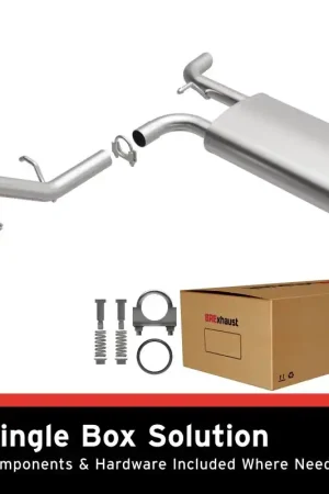 Crafted MagnaFlow BRE Exhaust Kit 09-13 Matrix Vibe 1.8L