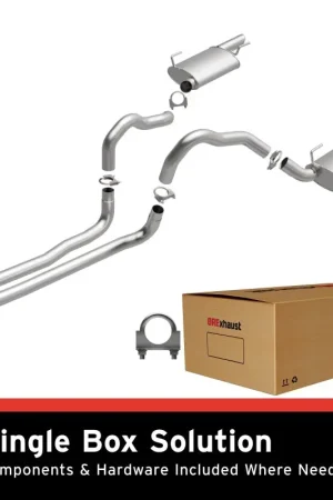 Fast Shipping MagnaFlow BRE Exhaust Kit 05-10 Ford Mustang 4.6L