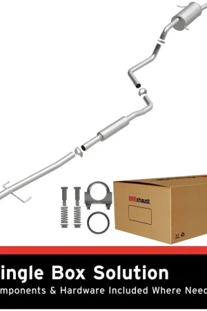 Hassle-Free Returns MagnaFlow BRE Exhaust Kit 99-00 Mazda Protege 1.8L