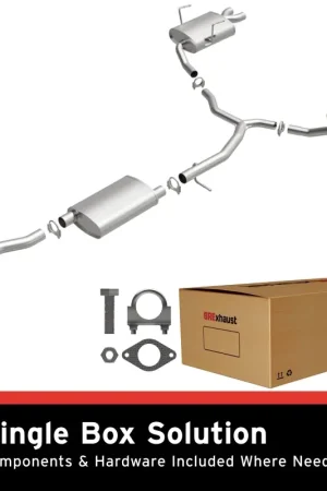 High Quality BRExhaust 09-12 GMC Acadia 3.6L Exhaust Kit