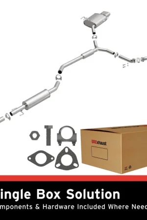 BRExhaust 09-14 Acura TL 3.5L Exhaust Kit Warranty Included