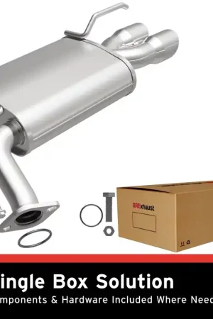 New Release BRE Exhaust 06-08 M35 3.5L Muffler Kit