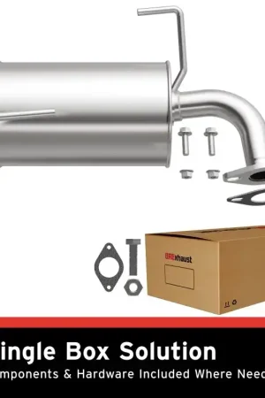 BRE Exhaust 08-13 Forester Impreza 2.5L Muffler Kit Genuine