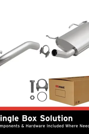Grab Now BRE Exhaust 97-99 i30 Maxima 3.0L Muffler Kit