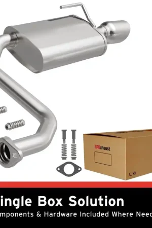 BRE Exhaust 09-17 Maxima 3.5L Muffler Kit Clearance