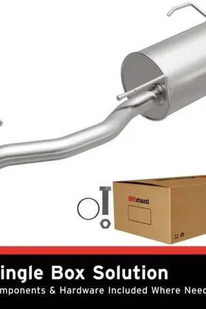 BRE Exhaust 14-17 Versa Note 1.6L Muffler Kit Money Back Guarantee