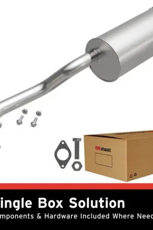 BRE Exhaust 00-04 Legacy Outback 2.5L Muffler Kit Money Back Guarantee