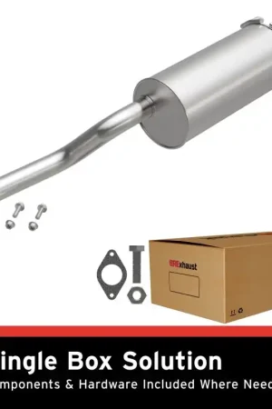 Trusted Brand BRE Exhaust 03-06 Baja 2.5L Muffler Kit