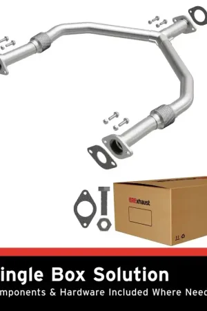 Authentic BRE Exhaust 06-08 M35 3.5L Front Pipe Kit