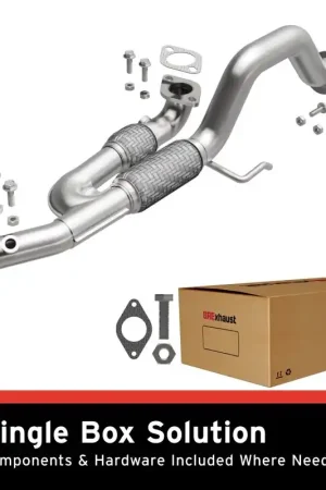 Worldwide Shipping BRE Exhaust 06-08 Hyundai Sonata 3.3L Front Pipe Kit