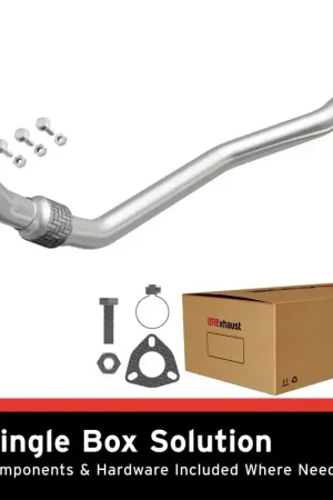 Budget BRE Exhaust 05-08 A4 Quattro 2.0L Front Pipe Kit