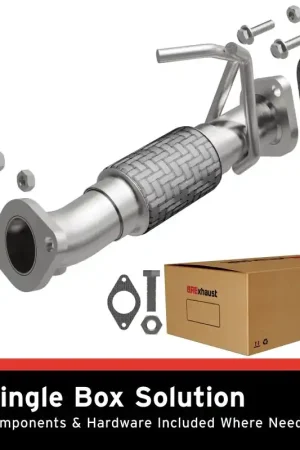 BRE Exhaust 14-16 Kia Soul 2.0L Front Pipe Kit Free Returns