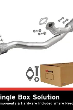 BRE Exhaust 04-08 Malibu 2.2L 3.5L Front Pipe Kit Professional Grade