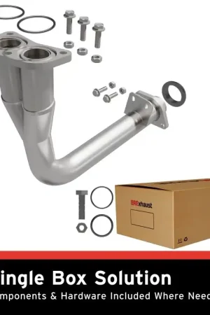 BRE Exhaust 94-97 Accord 2.2L Front Pipe Kit Crafted