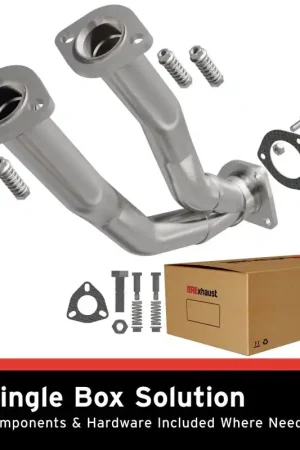 BRE Exhaust 96-01 Cherokee 2.5L 4.0L Front Pipe Kit Luxury