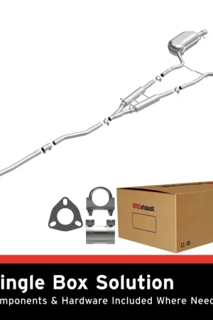 Worldwide Shipping BRE Exhaust 04-05 Audi A4 Quatro 1.8L Exhaust Kit