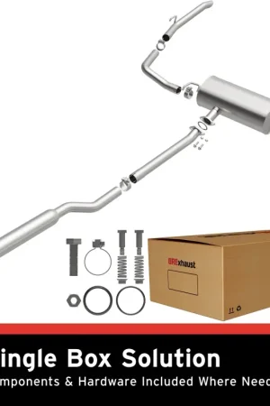 BRExhaust 17-20 Toyota Sienna 3.5L Direct-Fit Replacement Exhaust System Hot Deal
