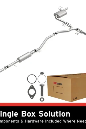 BRExhaust 16-21 Honda Civic 1.5L Direct-Fit Replacement Exhaust System Save Now