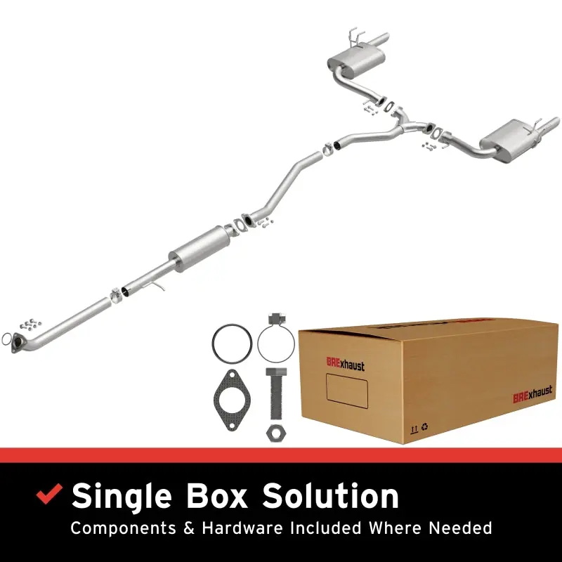 BRExhaust 16-21 Honda Civic 1.5L Direct-Fit Replacement Exhaust System Save Now