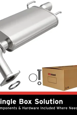 Affordable BRExhaust 07-12 Lexus ES350 / 07-11 Toyota Camry Left Muffler Kit